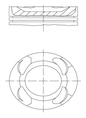 BMW 4 Serisi F36 B58 Piston 82.00mm STD | MAHLE 081 PI 00124 000