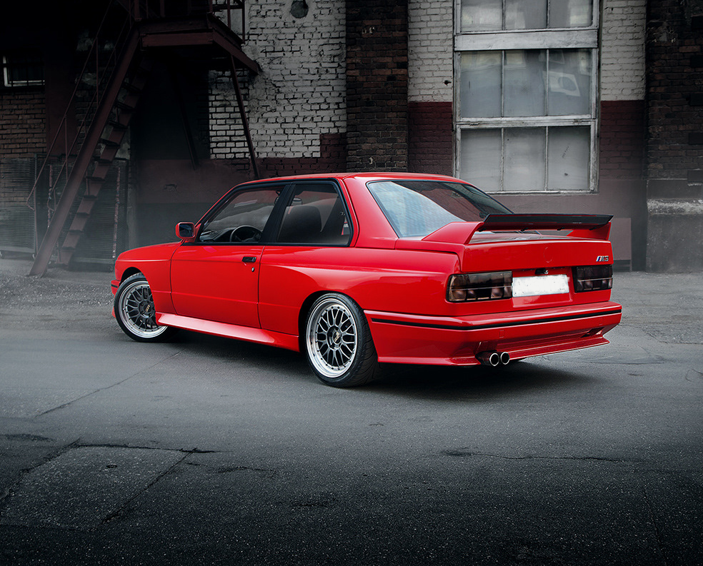 BMW 3 Series E30 1988-1991 Sedan Coupe M2-Style Rear Bumper