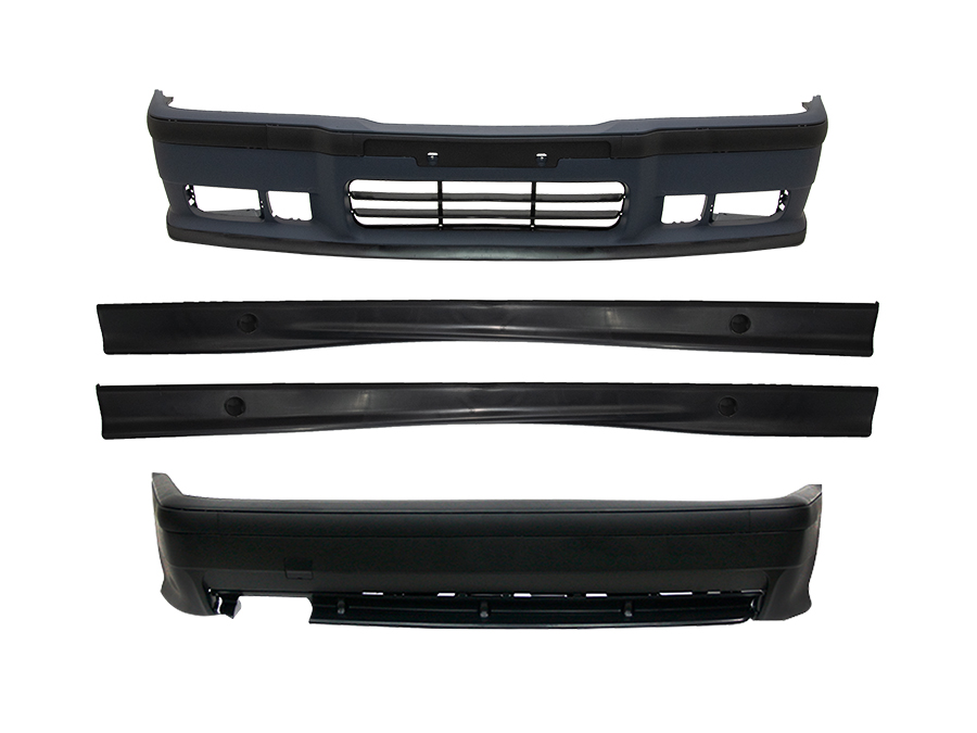 BMW E36 M-Tech Body Kit with Dual Exhaust Outlets | WENDER