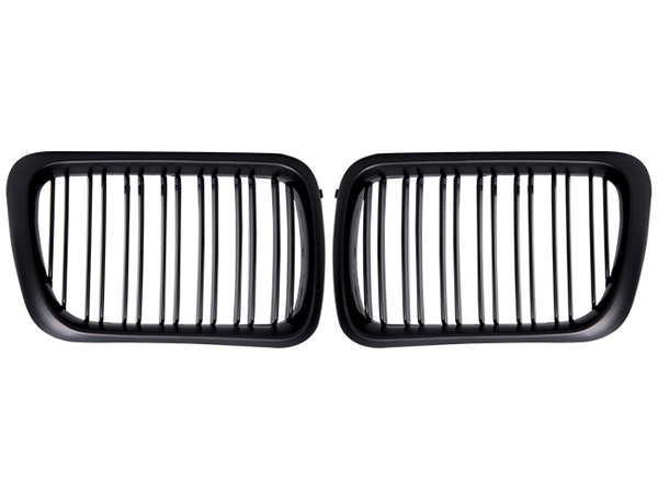 BMW 3 Series E36 1991-1998 Grille Set Matte Black WENDER BA0363196