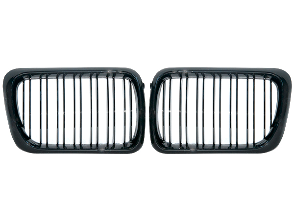 BMW 3 Series E36 1991-1998 Grille Set Piano Black WENDER BA0363198