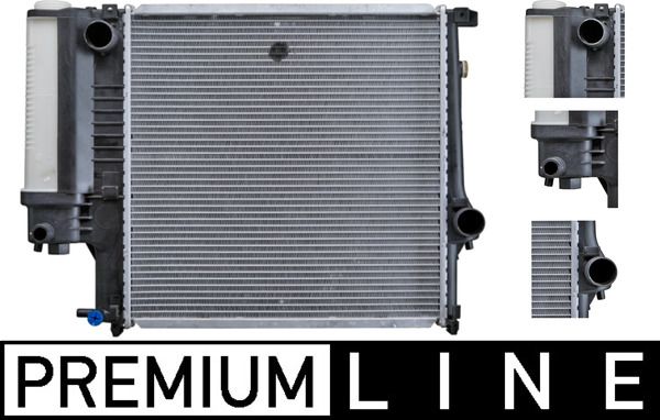 BMW 3 Serisi E36 M43 Su Radyatörü | MAHLE CR 330 000P
