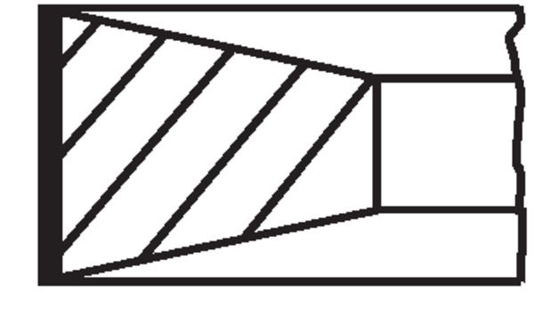 BMW 3 Serisi E36 M41 Segman Seti 80.25mm 025 | MAHLE 082 62 N1