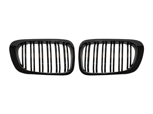 BMW 3 Series E46 1997-2006 Coupe Grille Set Piano Black WENDER
