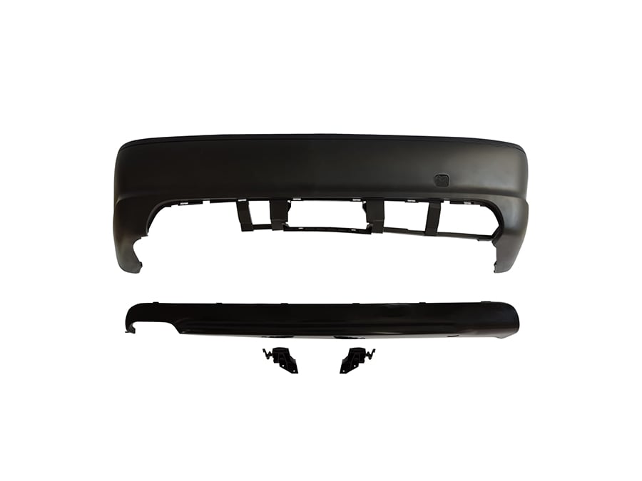BMW 3 Serisi E46 1997-2006 M-Tech Komple Tampon Arka Çift Egzoz Çıkışlı | WENDER BA51127893071S1