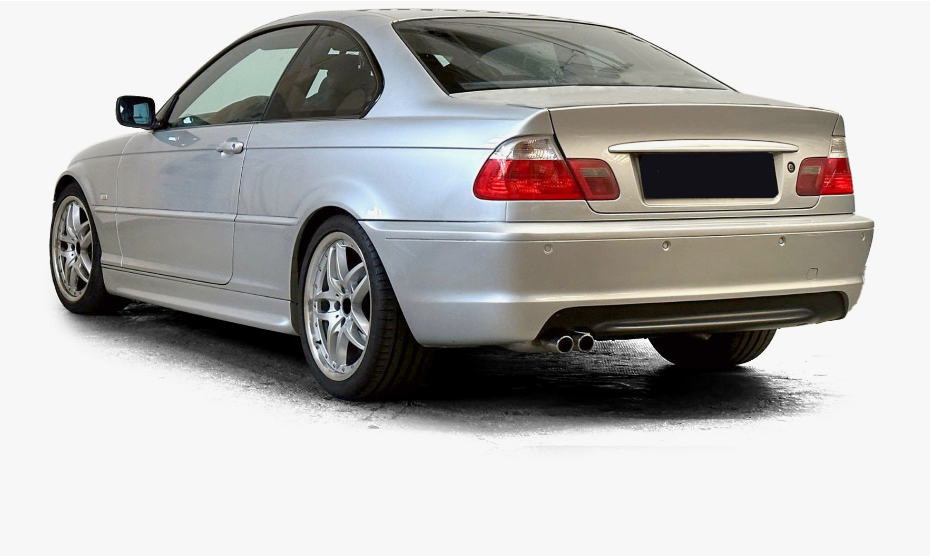 BMW 3 Serisi E46 1999-2006 M-Tech Komple Tampon Arka Çift Egzoz Çıkışlı | WENDER BA51127893071S1