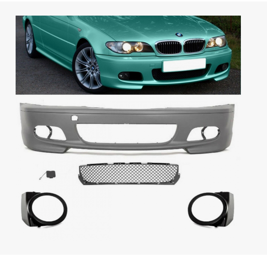 BMW 3 Serisi E46 1999-2006 M-Tech Komple Tampon Ön | WENDER BA51117893057S1