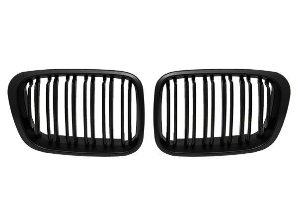 BMW 3 Series E46 1997-2006 Sedan Grille Set Matte Black WENDER