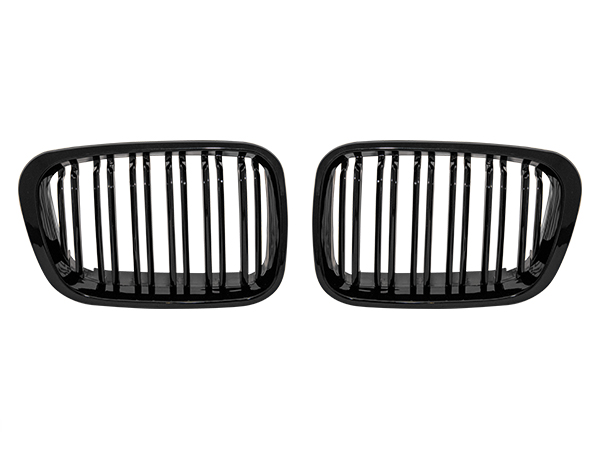 BMW 3 Series E46 1997-2006 Sedan Grille Set Piano Black WENDER
