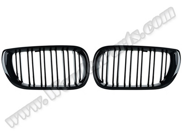 BMW 3 Series E46 1997-2006 Sedan Grille Set Piano Black WENDER