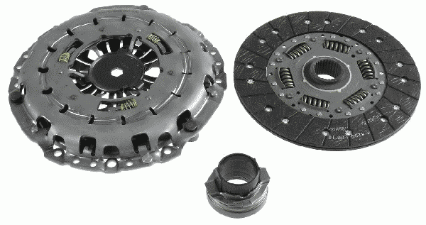 BMW 3 Serisi E46 330 xd Debriyaj Seti + Rulman | SACHS 3000 951 930