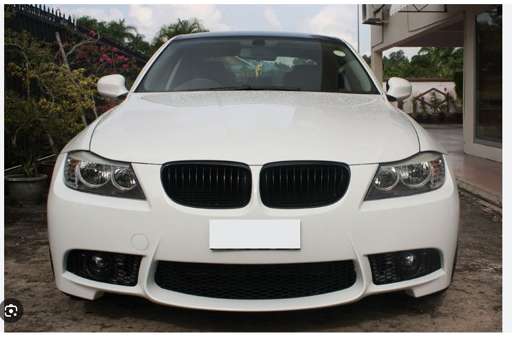 BMW 3 Series E90 M3-Style Body Kit with Fog Holes and Dual Exhaust ...