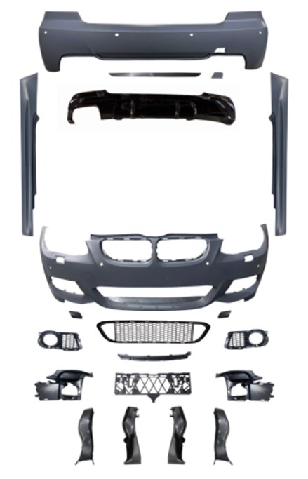 BMW E92 M-Tech Body Kit with PDC and Dual Exhaust | WENDER