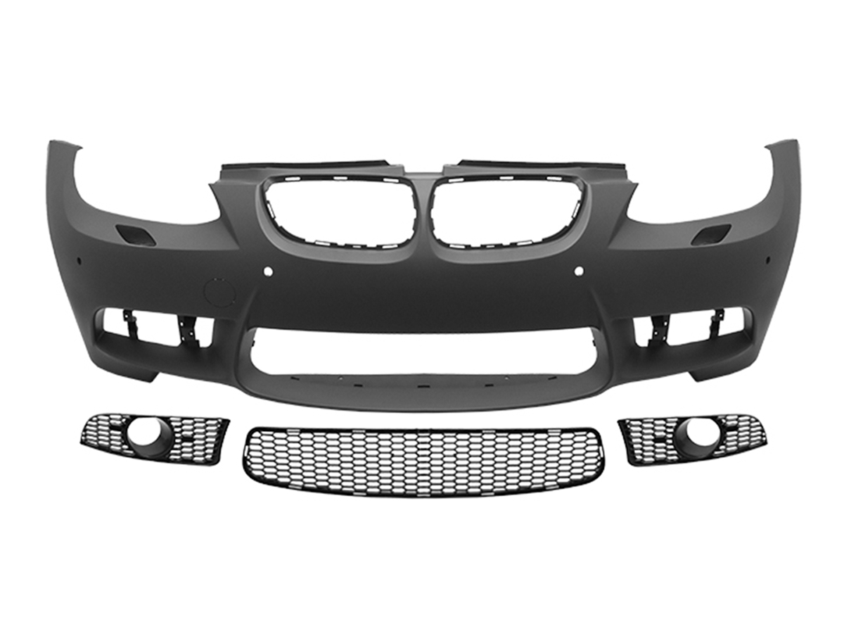 BMW 3 Serisi E92 2005-2013 M3-STYLE Komple Tampon Ön Far Yıkamalı Sis Delikli | WENDER BA51118043958R2