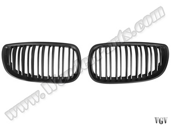 BMW 3 Serisi E92 2005-2013 Panjur (Set) Mat Siyah Çift Çıtalı | WENDER BA0923195