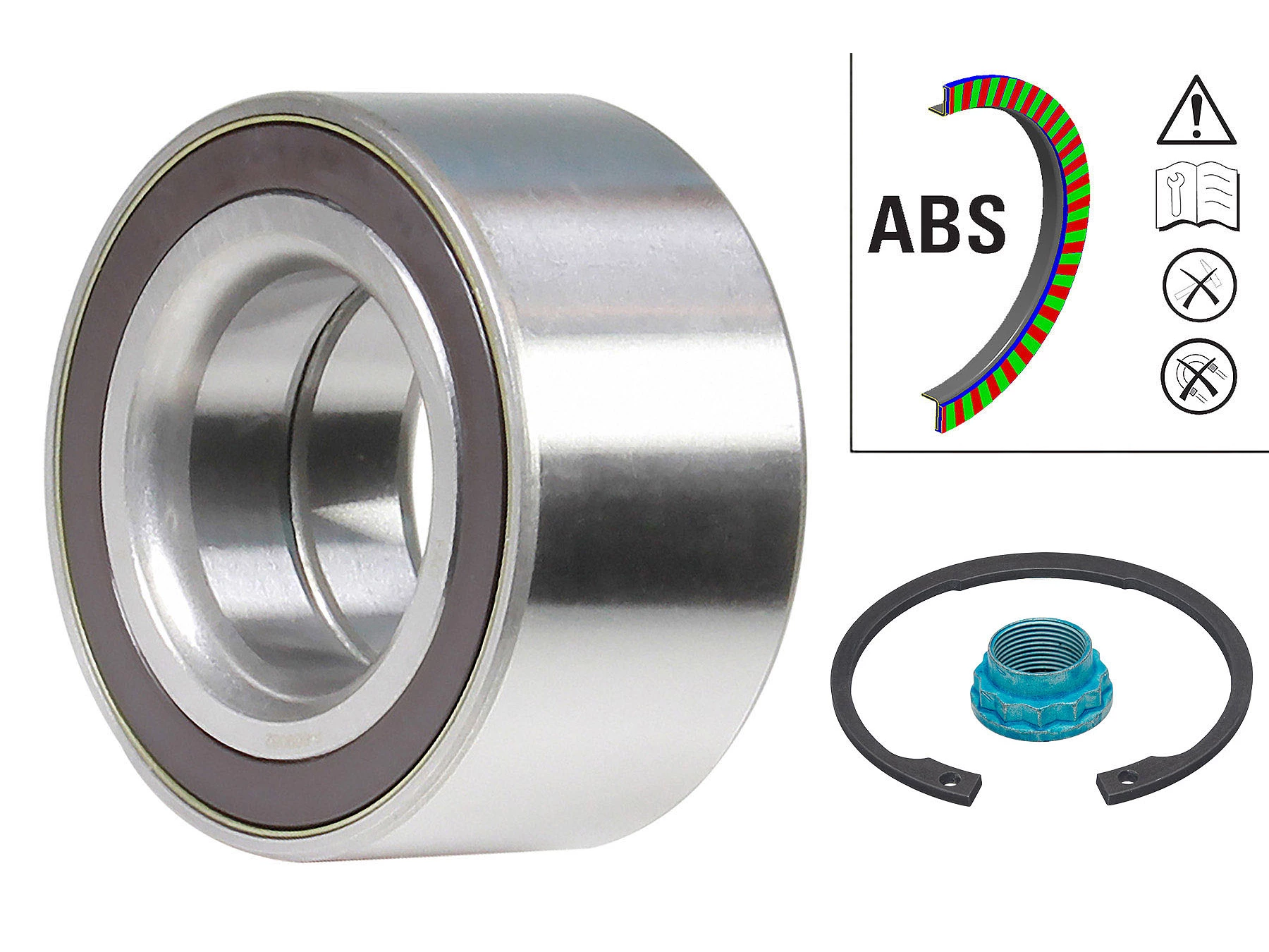 BMW 4 Coupe F32, F82 418 i Porya Bilyası Arka Set | FAG 713 6495 80