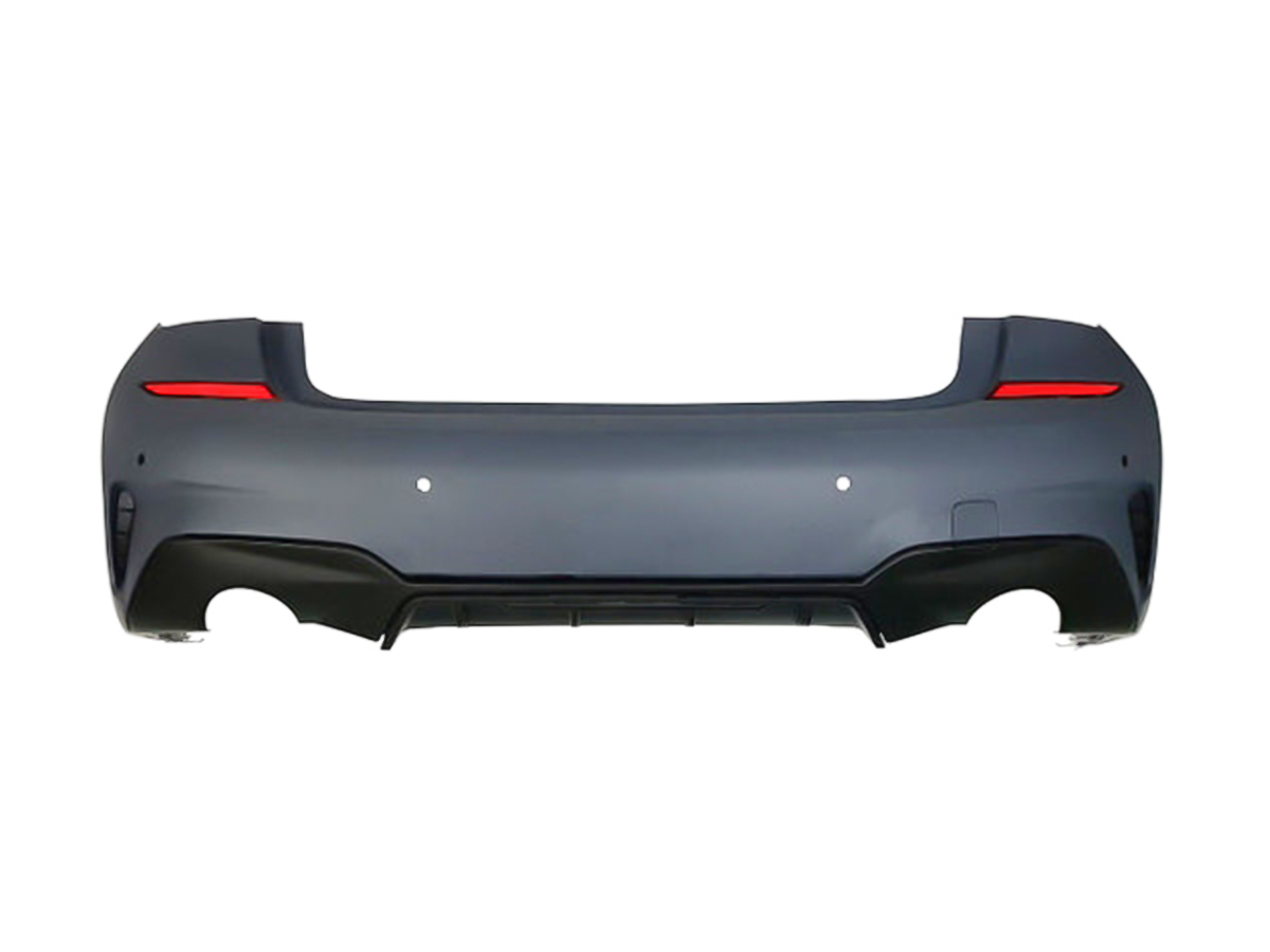 BMW 3 Series G20 2018 M-Tech Rear Bumper with PDC Dual Exhaust