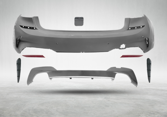 BMW 3 Series G20 2018 M-Tech M340i Complete Rear Bumper PDC