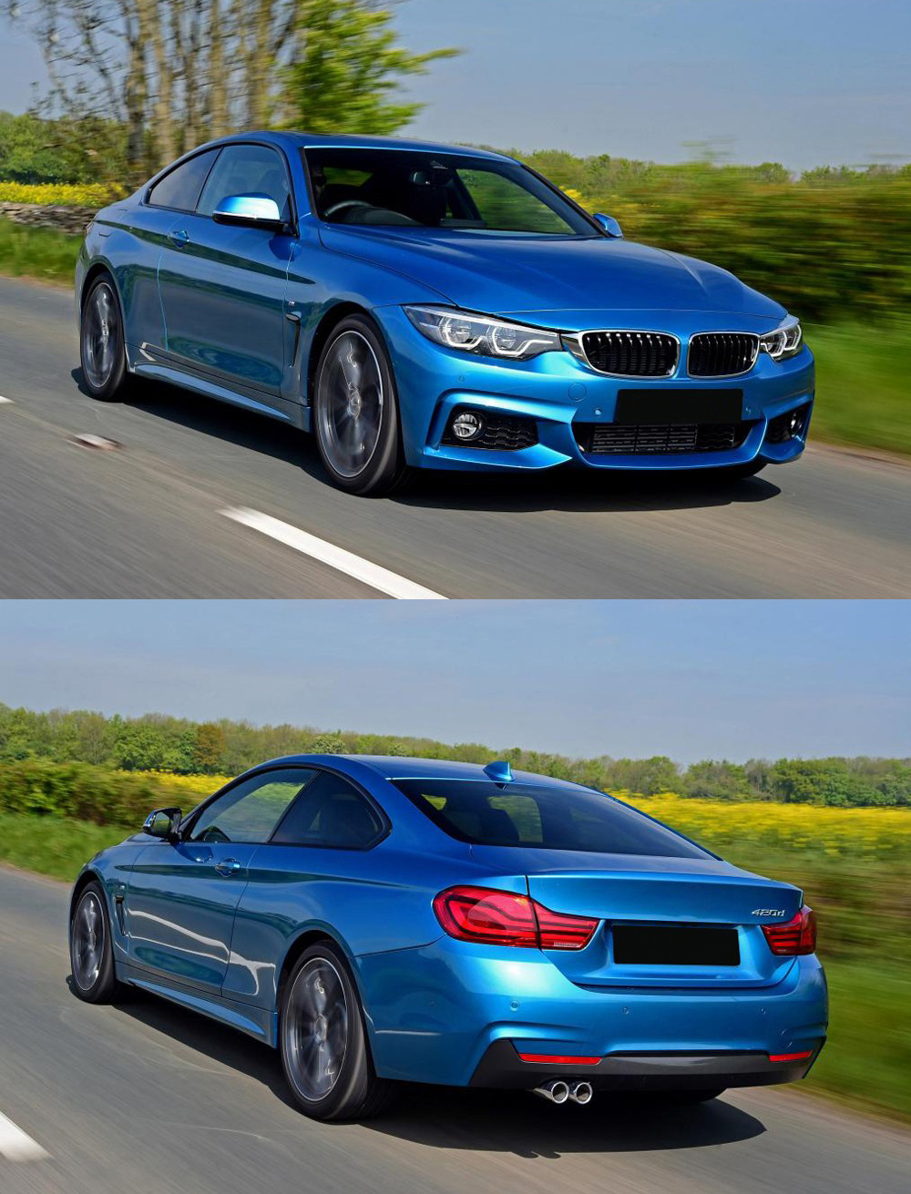 BMW F30 2013-2018 M-Performance Body Kit with PDC and Exhaust | WEN...
