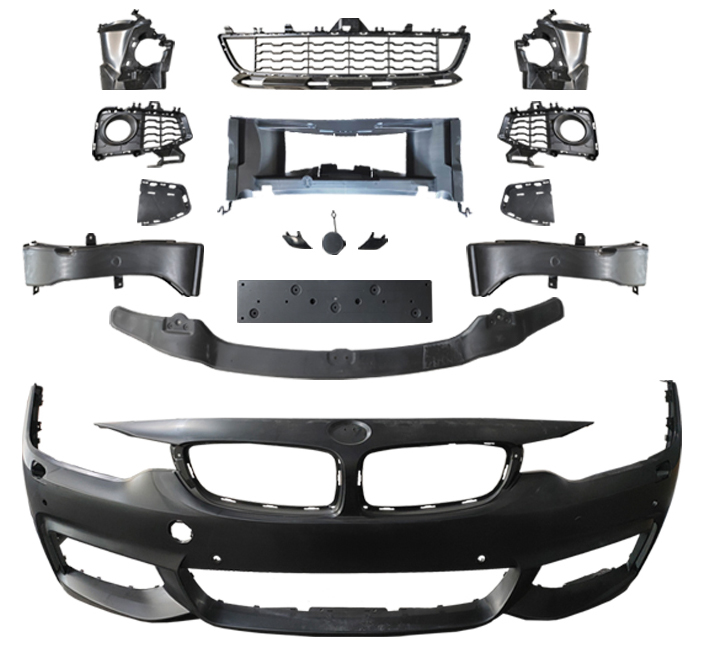 BMW 4 Serisi F36 2014-2018 M-Tech Komple Tampon Ön Far Yıkamalı PDC'li | WENDER BA51118060879S1