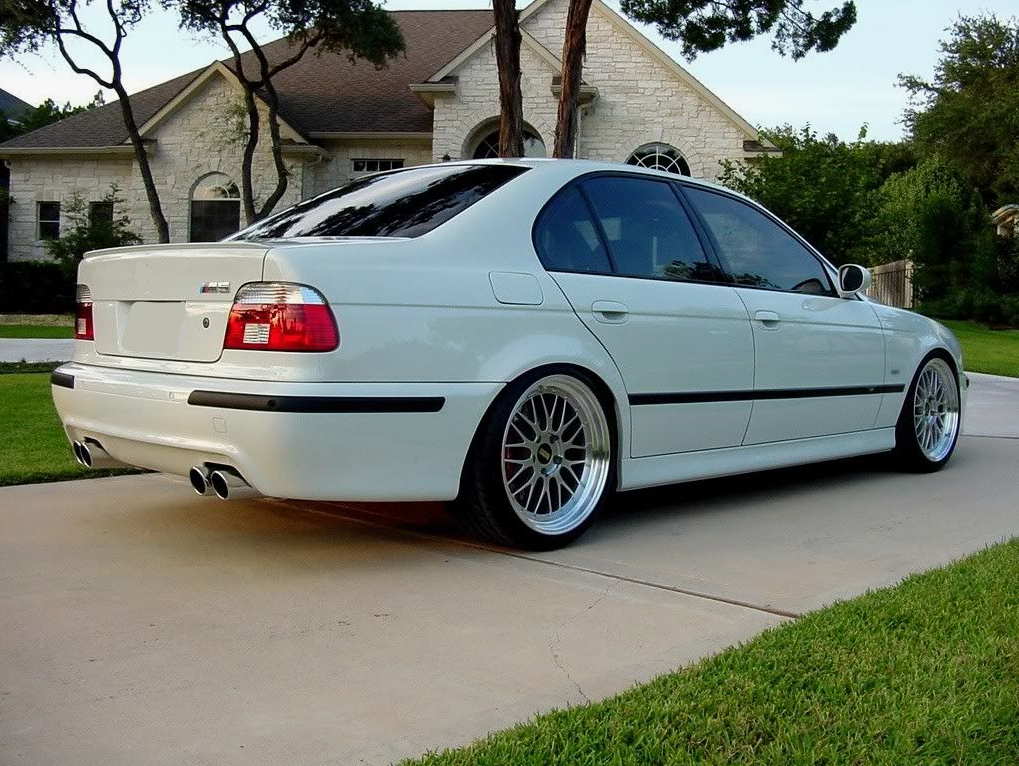 BMW 5 Series E39 M5 Rear Bumper with PDC Dual Exhaust WENDER
