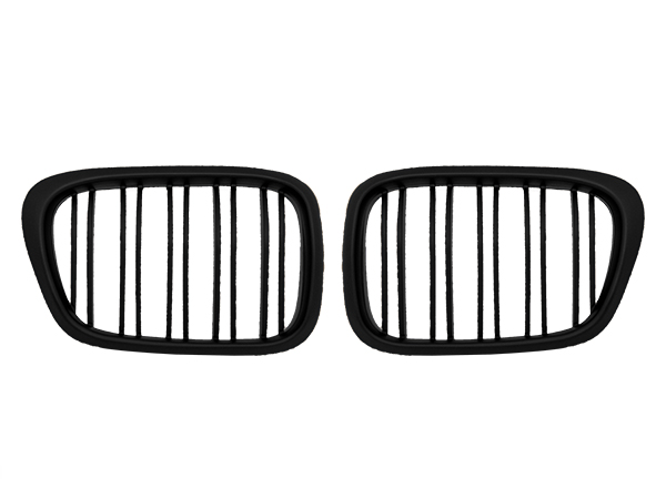 BMW 5 Serisi E39 1996-2003 Panjur (Set) Mat Siyah Çift Çıtalı | WENDER BA0393196