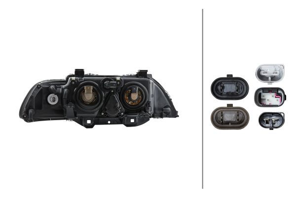 BMW 5 Serisi E39 Far Halojen Sol | HELLA 1EL 008 053-511