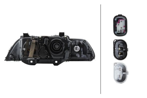 BMW 5 Serisi E39 Far Xenon Sağ | HELLA 1EL 008 052-521