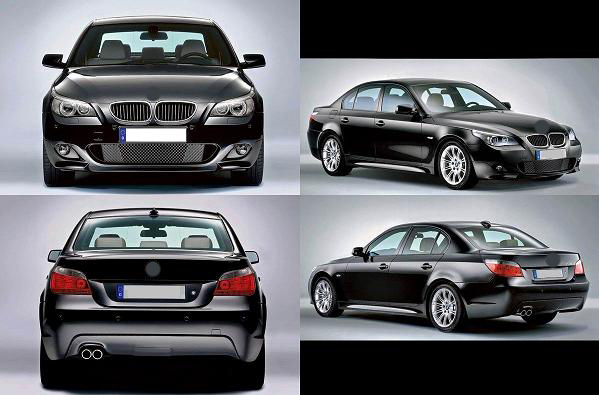 BMW 5 Series E60 M-Tech Body Kit with PDC and Exhaust | WENDER BA06...