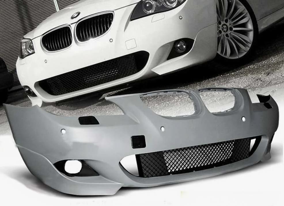 BMW 5 Series E60 2001-2010 M-Tech Front Bumper with PDC 18mm