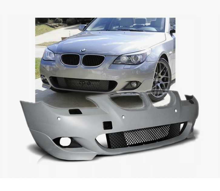 BMW 5 Series E60 2001-2010 M-Tech Front Bumper with PDC