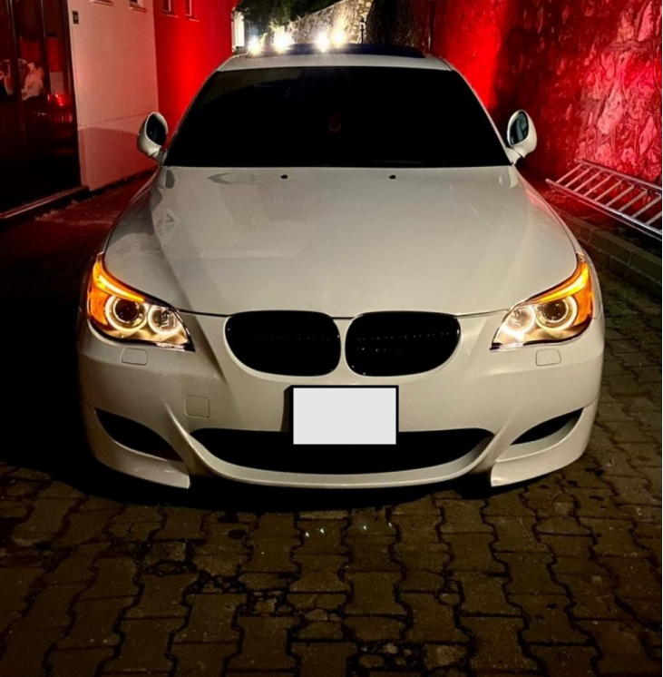 BMW 5 Series E60 M5-Style Body Kit with Headlight Washers