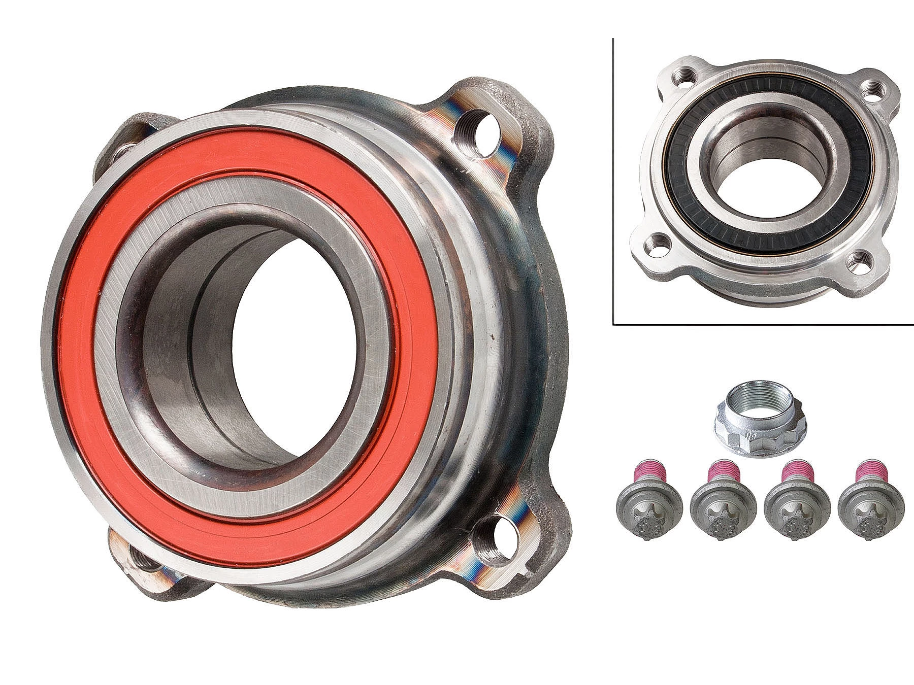 BMW 7 Series E65 E66 E67 730Ld Rear Wheel Hub Set | FAG 713 6677 80
