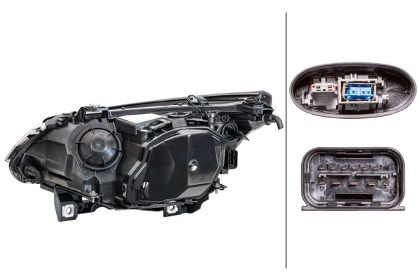 BMW 5 Serisi E61 Far Bi-Xenon Sağ | HELLA 1EL 164 908-001