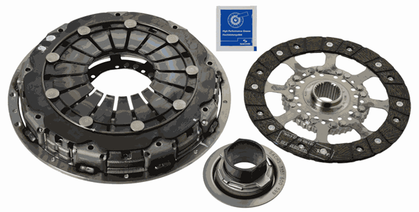 BMW 5 Serisi E60 M5 Debriyaj Seti + Rulman | SACHS 3000 951 019