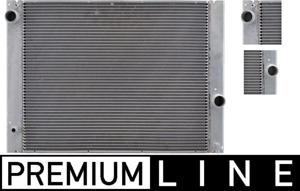BMW 5 Serisi E60 M54 Su Radyatörü | MAHLE CR 580 000P