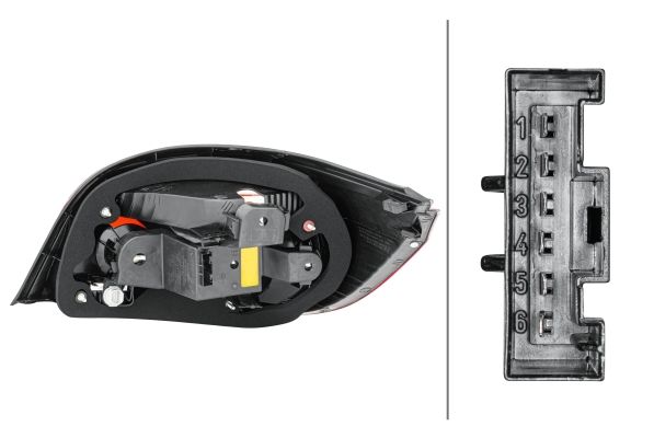 BMW 5 Serisi E60 Stop Lambası Sol | HELLA 2VP 008 679-111