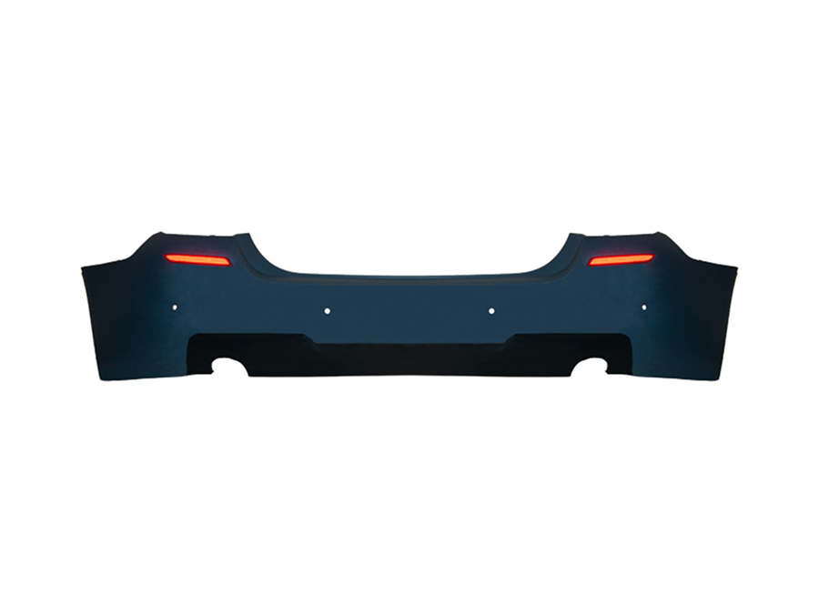 BMW 5 Series F10 2009-2016 M-Tech Rear Bumper PDC Dual Exhaust