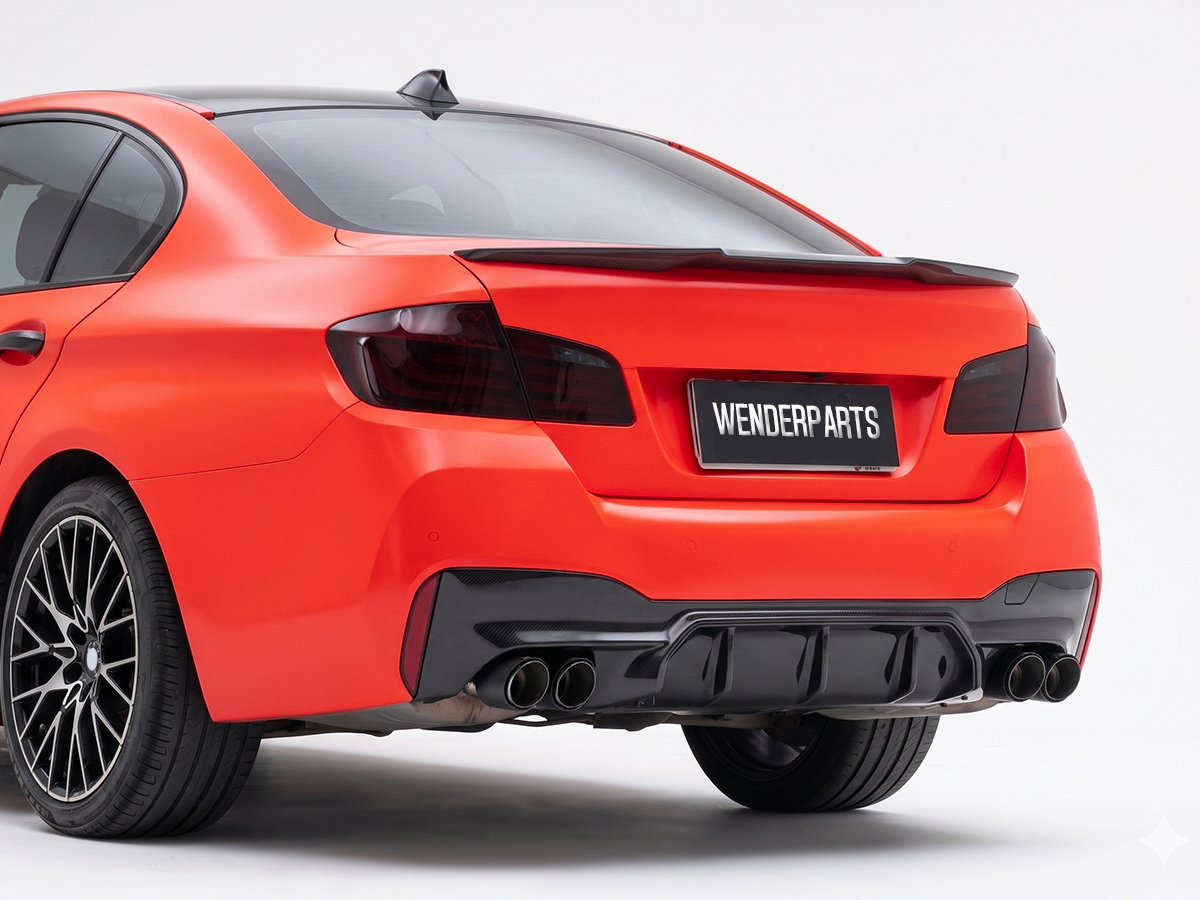 BMW 5 Series F10 M5 Body Kit with PDC Holes and AAC WENDER E