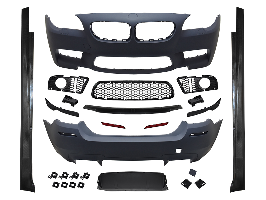 BMW 5 Series F10 M5-Style Body Kit with PDC and Exhaust Outlets