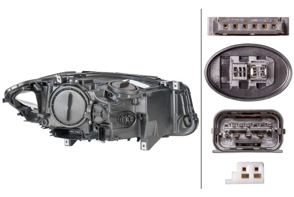 BMW 5 Serisi F10 Far Bi-Xenon Sol | HELLA 1ZS 010 131-651