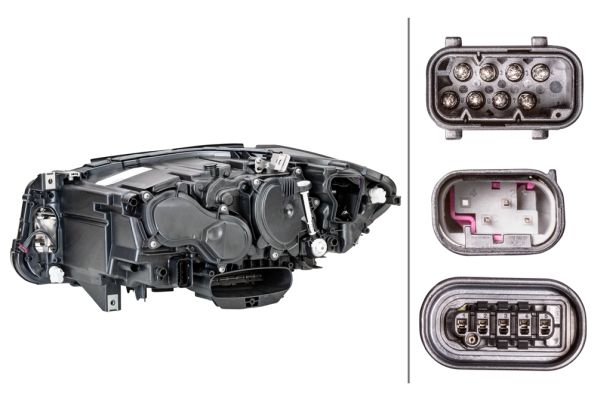 BMW 5 Serisi F10 Far LED Sağ | HELLA 1EX 011 072-921