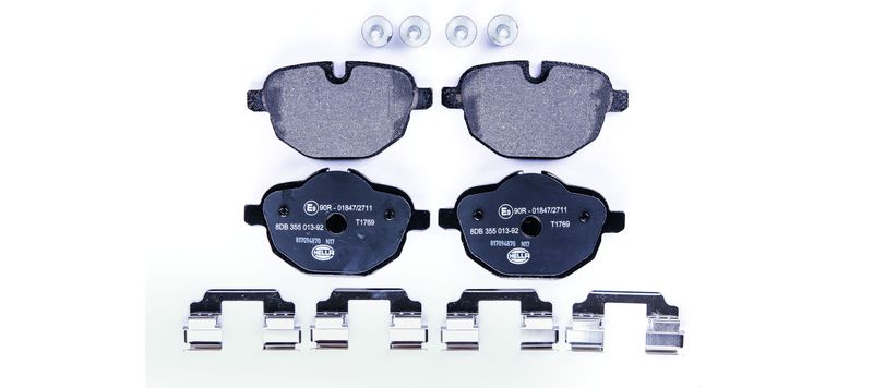 BMW X3 Serisi F25 Fren Balatası Arka | HELLA 8DB 355 013-921