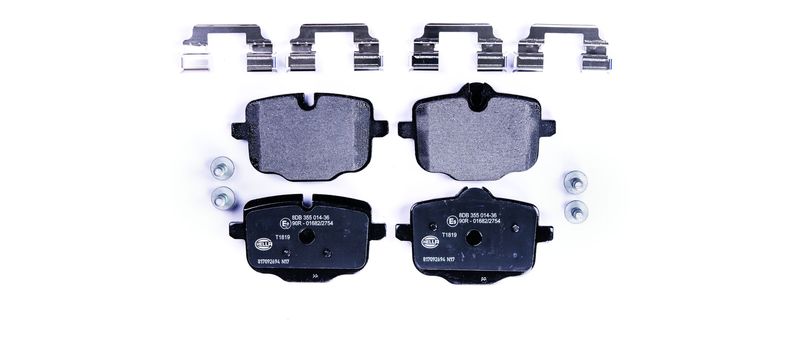 BMW 5 Serisi F10 Fren Balatası Arka | HELLA 8DB 355 014-361