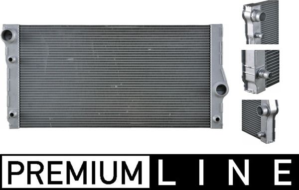 BMW 7 Serisi F01 N54 Su Radyatörü | MAHLE CR 1148 000P