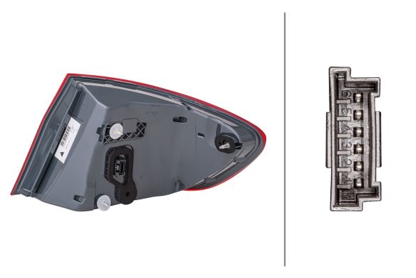 BMW 5 Serisi F10 Stop Lambası LED Sol | HELLA 2SD 011 144-311