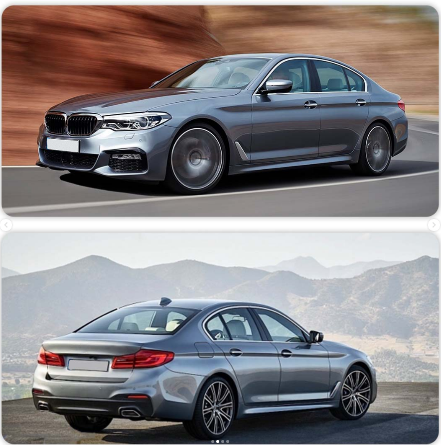 BMW 5 Series G30 2016-2018 M-Tech Body Kit with PDC & Dual Exhaust