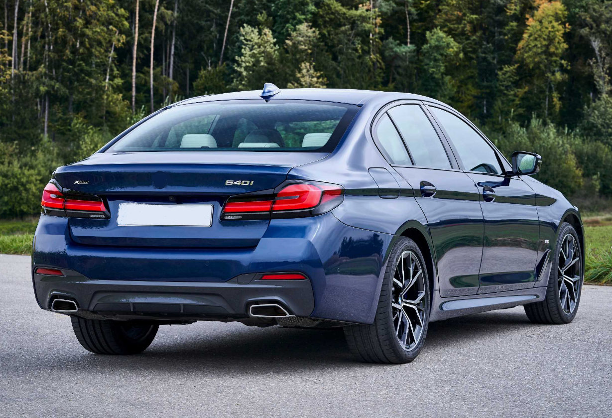BMW 5 Series G30 2016-2018 M-Tech Rear Bumper with PDC