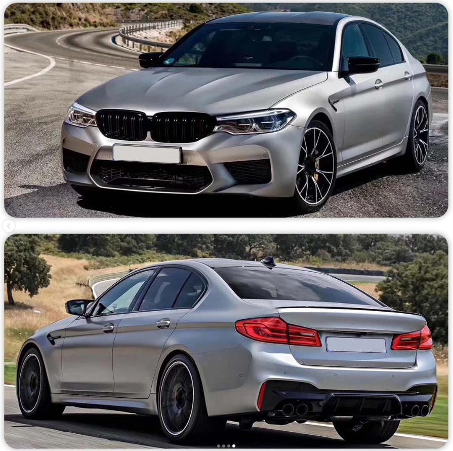 BMW 5 Series G30 2016-2018 M5-Style Body Kit with PDC
