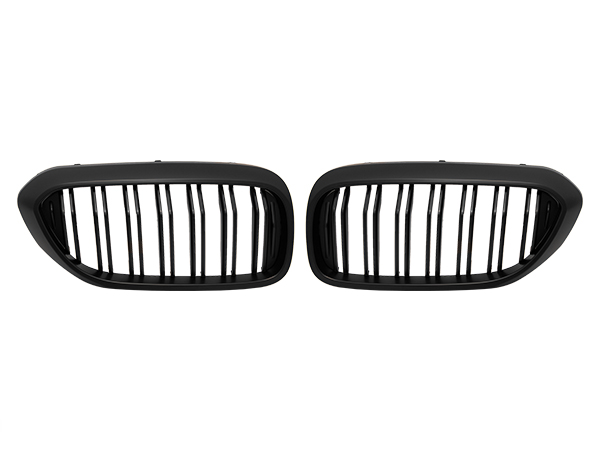 BMW 5 Serisi G30 2016-2018 Panjur (Set) Mat Siyah Çift Çıtalı | WENDER BA2303195